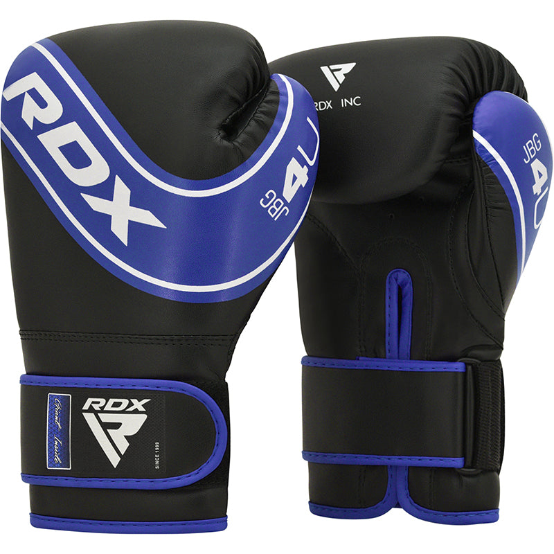 RDX Kids 4B Robo 4oz Blue/Black Boxing Gloves