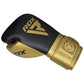 RDX L2 Mark Pro Sparring Boxing Gloves Hook and loop Black / Golden