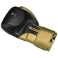 RDX L2 Mark Pro Sparring Boxing Gloves Hook and loop Black / Golden