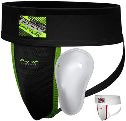 RDX H1 Groin Guard support with Gel Cup White