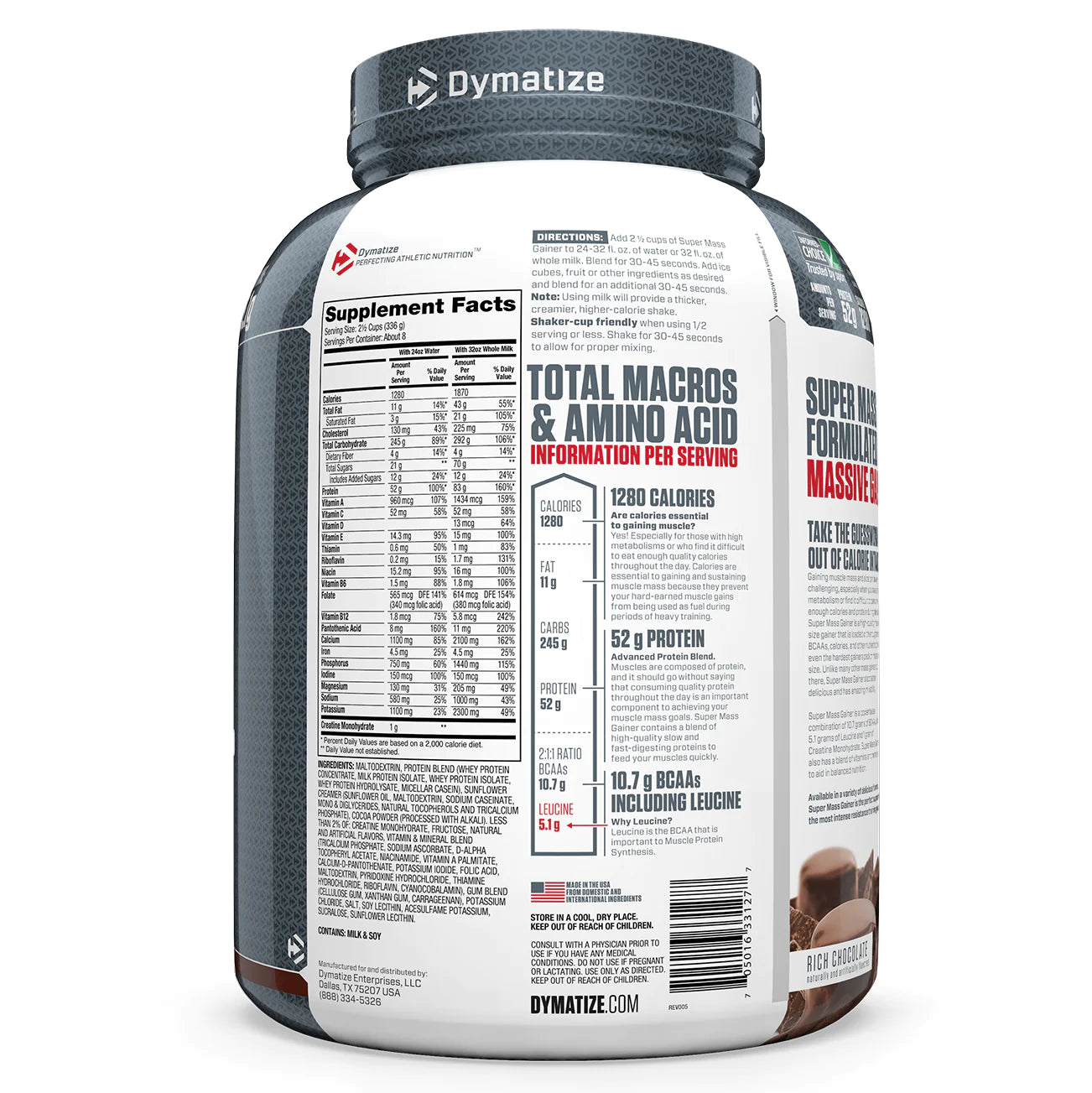 Dymatize® SUPER MASS GAINER™