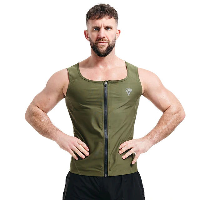 RDX M2 Men's Sweat Vest With Zip