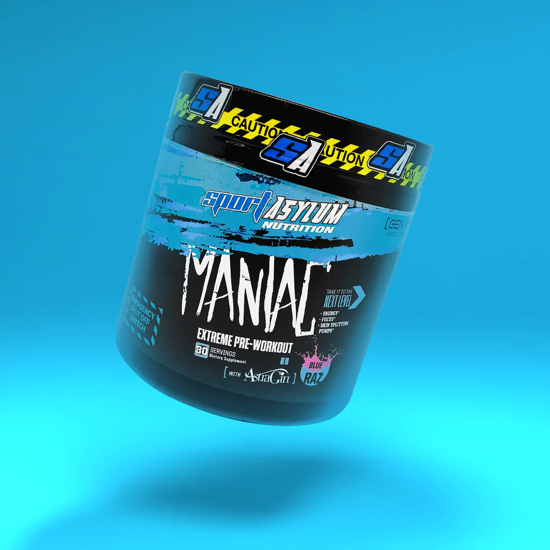 Sports Asylum Maniac Extreme Pre Workout 360g