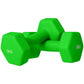 SPORTNOW 2 x 3kg, 4kg or 5kg Hexagonal Dumbbells Pair