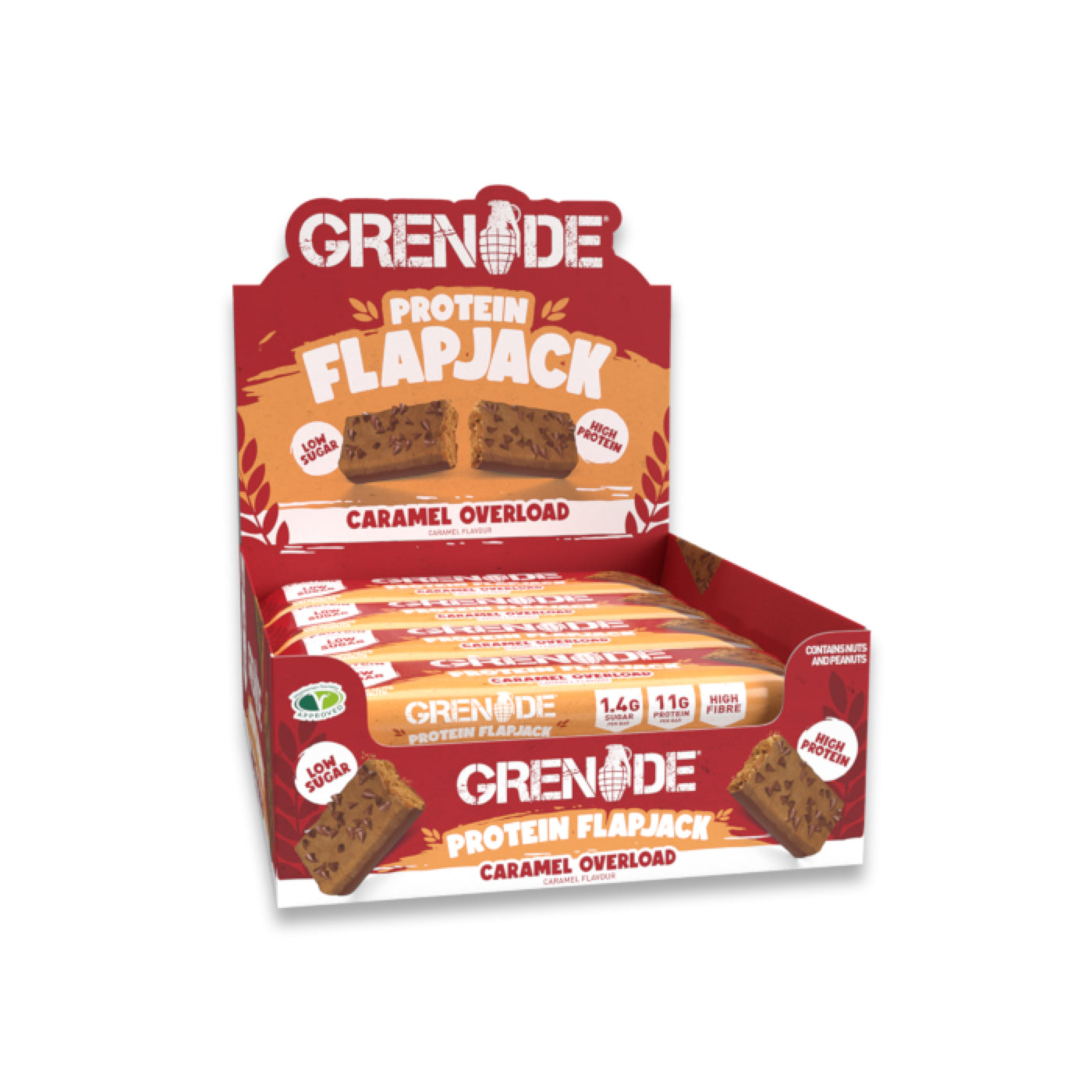 Grenade Protein Flapjack 12 X 45g