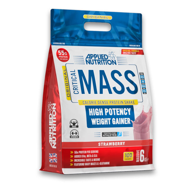 APPLIED NUTRITION Critical Mass High Potency Weight Gainer 6KG