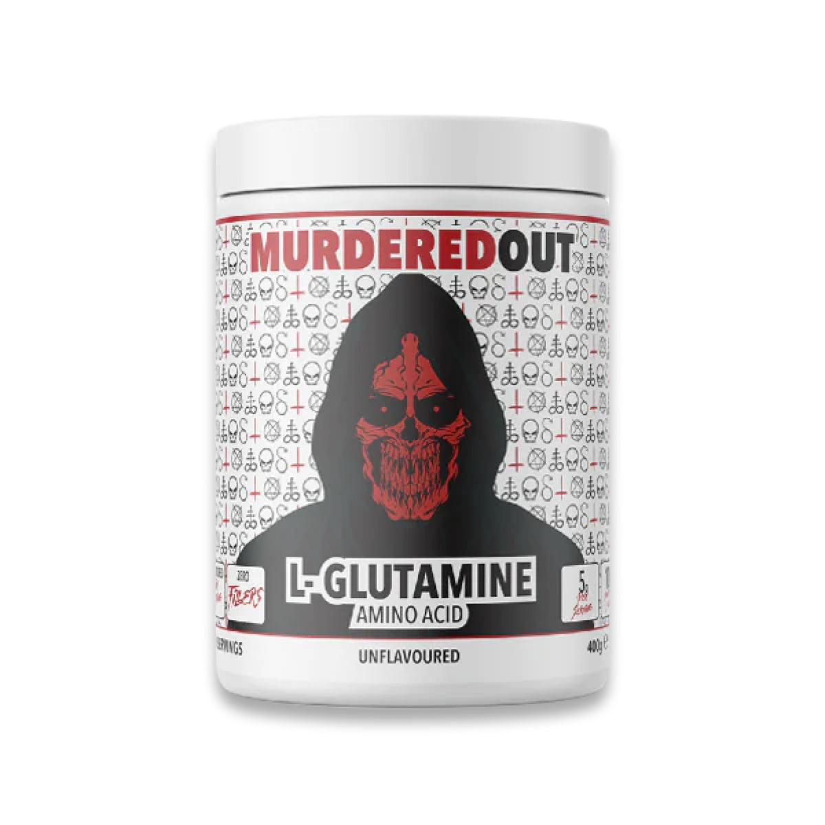 Murdered Out L-Glutamine (400g/80 Servings