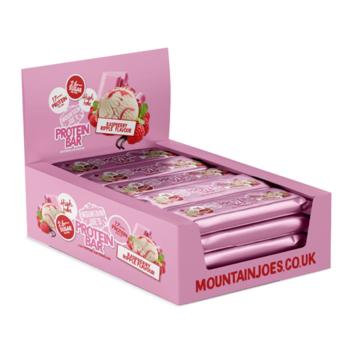 Mountain Joe's Protein Bars 12 X 55g