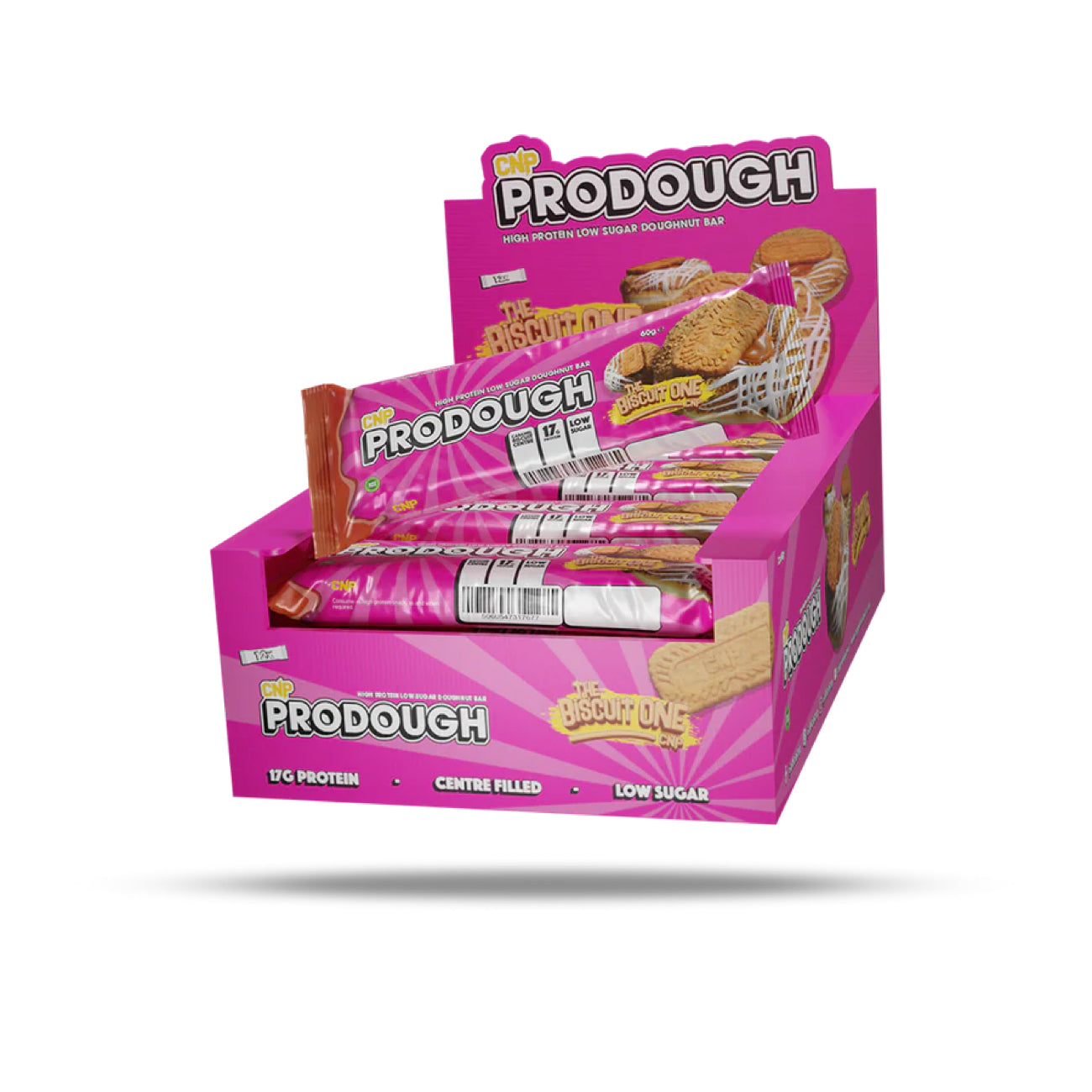 Prodough Doughnut Bars 12 X 60g