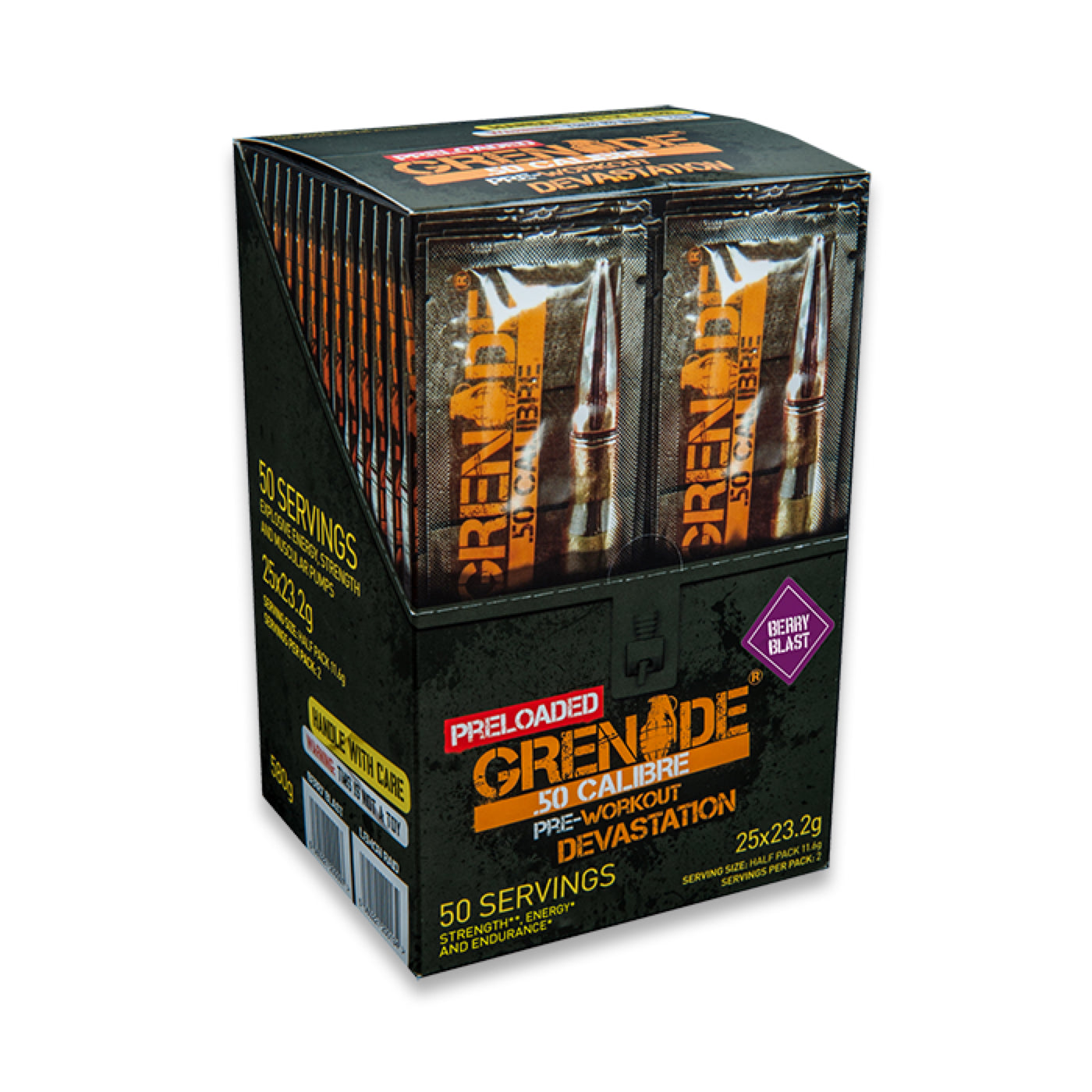 GRENADE 50 Calibre Preloaded 25 Sachets