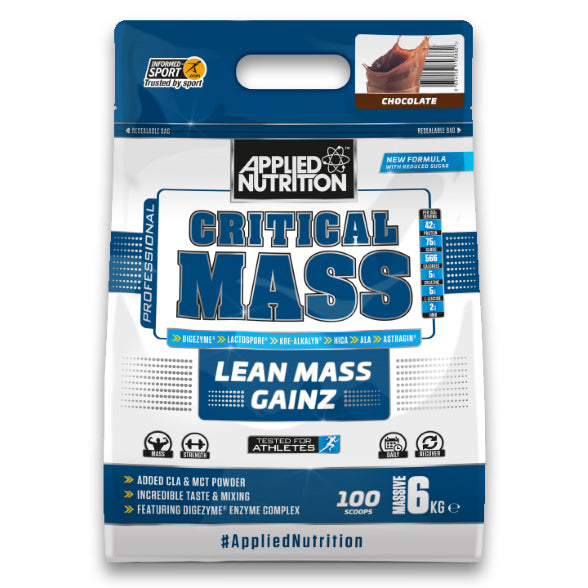 APPLIED NUTRITION Critical Mass - Lean Mass Gainer 6KG