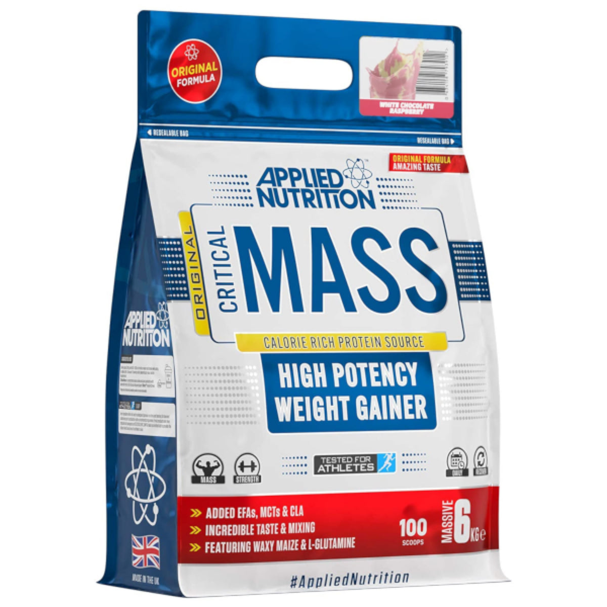 APPLIED NUTRITION Critical Mass High Potency Weight Gainer 6KG