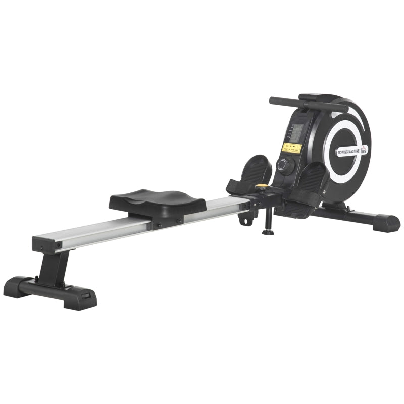 Adjustable Magnetic Rowing Machine With LCD Digital Monitor