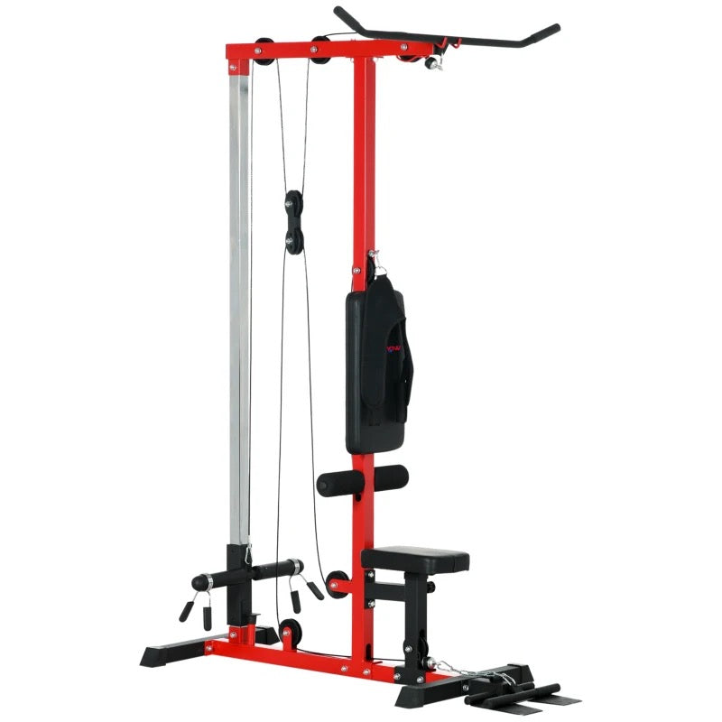 SPORTNOW Pull Up Station, Power Cage for Home Gym