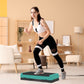 SPORTNOW Fitness Stepper, 3-Height Adjustable Aerobic Step, Non-Slip Exercise Step Board