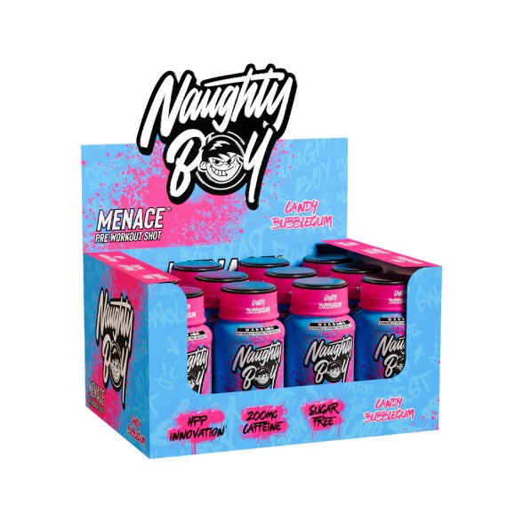 Naughty Boy Menace Pre Workout Shots 12 x 60ml