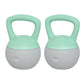 SPORTNOW Soft Kettlebell with Non-Slip Handle set of 2, 4kg/6kg/8kg/10kg