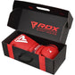 RDX APEX Training/Sparring Boxing Gloves Red. Boxed, Open.