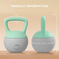 SPORTNOW Soft Kettlebell with Non-Slip Handle set of 2, 4kg/6kg/8kg/10kg