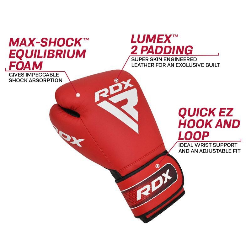 RDX APEX Sparring Boxing Glove Red