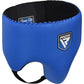 RDX APEX Abdo Groin Guard Blue, front.