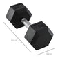 HEX Dumbbells 12.5kg Pair