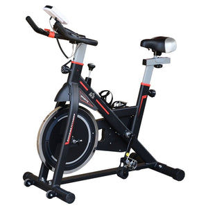 HOMCOM 8kg Flywheel Stationary Exercise Bike 