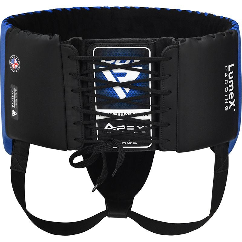 RDX APEX Abdo Groin Guard Blue, back