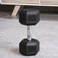 HEX Dumbbell 17.5kg Pair