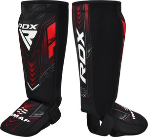 RDX IMMAF Approved neoprene Shin Instep Guards