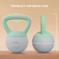 SPORTNOW Soft Kettlebell with Non-Slip Handle set of 2, 4kg/6kg/8kg/10kg