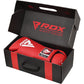 RDX APEX Red Boxing Gloves.Boxed, open.