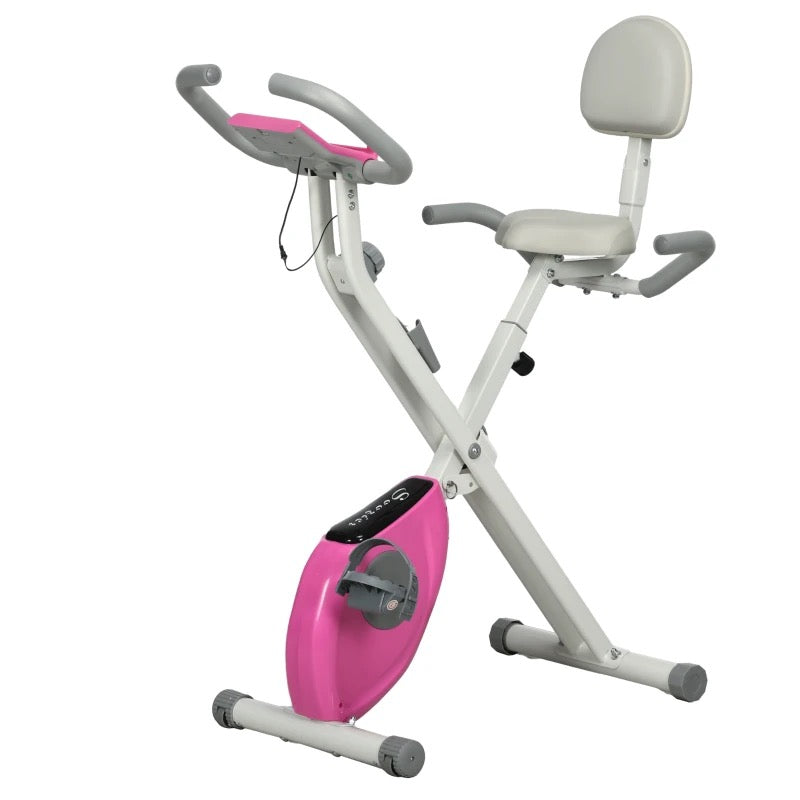 Folding Exercise Bike, with adjustable Magnetic Resistance