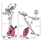 Folding Exercise Bike, with adjustable Magnetic Resistance