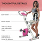 Folding Exercise Bike, with adjustable Magnetic Resistance