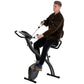 2-in-1 Folding Execise Bike with 8 Level Resistance