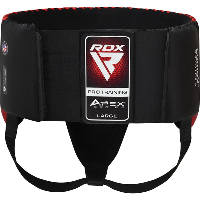 RDX APEX Abdo Groin Guard Red, Back.