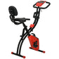 2-in-1 Folding Execise Bike with 8 Level Resistance