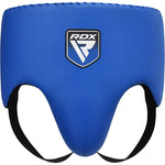 RDX APEX Abdo Groin Guard Blue, Front.