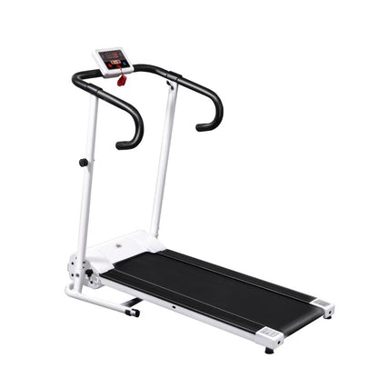 Electric Treadmill 1.25HP 10km/h Folding Running Machine White