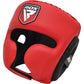 RDX Apex Boxing Head Gear With Cheek Protector, Red.