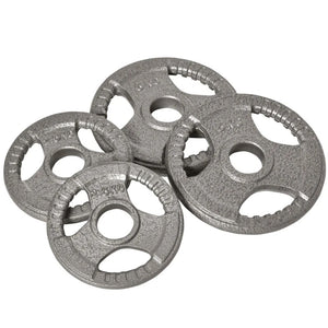 Cast Iron Olympic weight Plates Set of 4, 2 x 5kg, 2 x 2.5kg