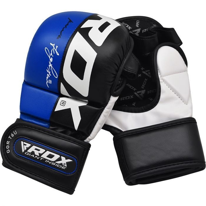 RDX T6 MMA Sparring Gloves 7oz Yellow