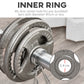 Cast Iron Olympic Weight Plates Set of 6, 2 x 2.5kg, 2 x 5kg, 2 x 10kg