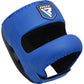 RDX Apex Boxing Head Gear with Nose Guard Blue.