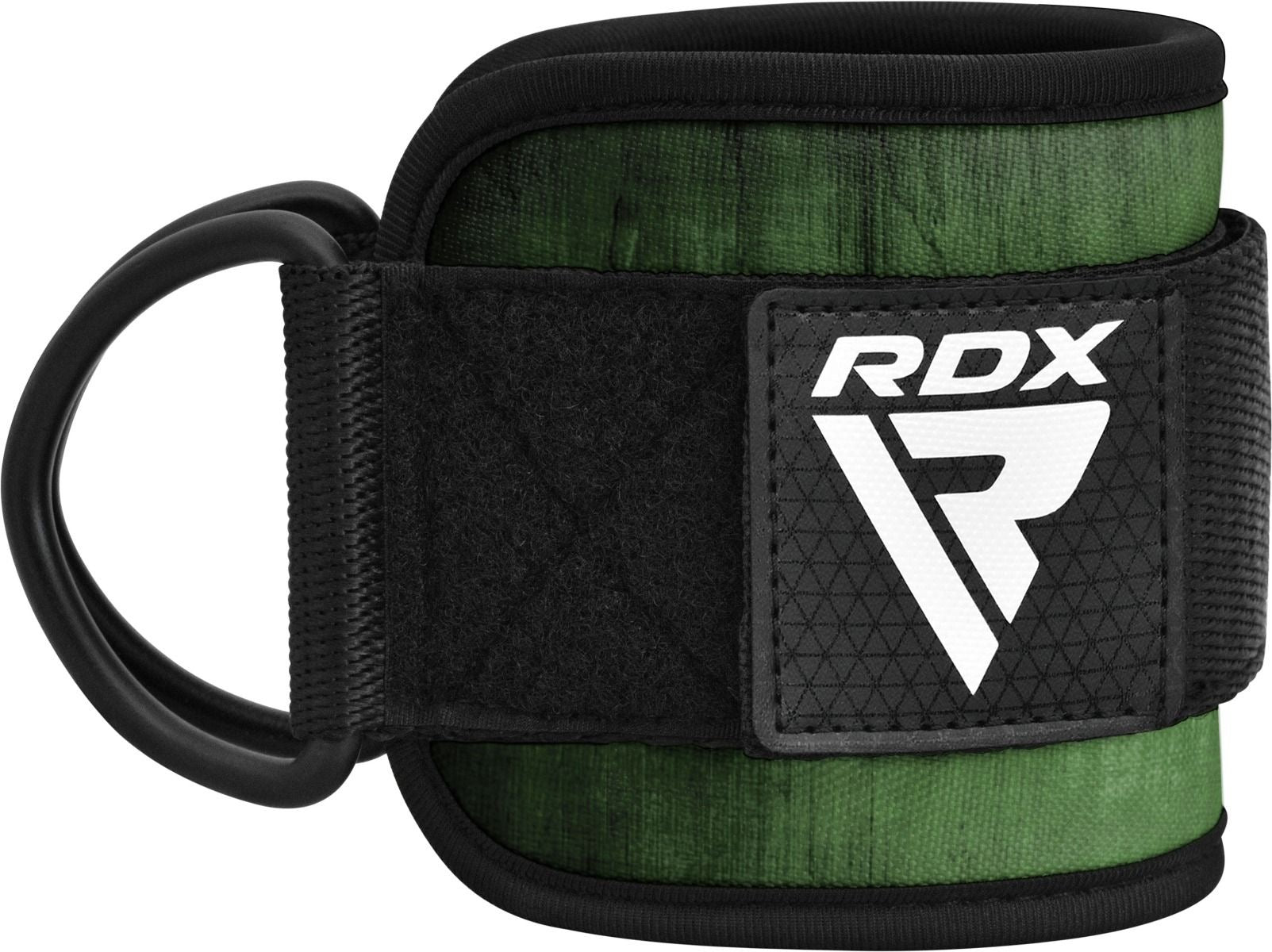 RDX A4 Ankle Straps For Gym Cable Machine-Green-Single