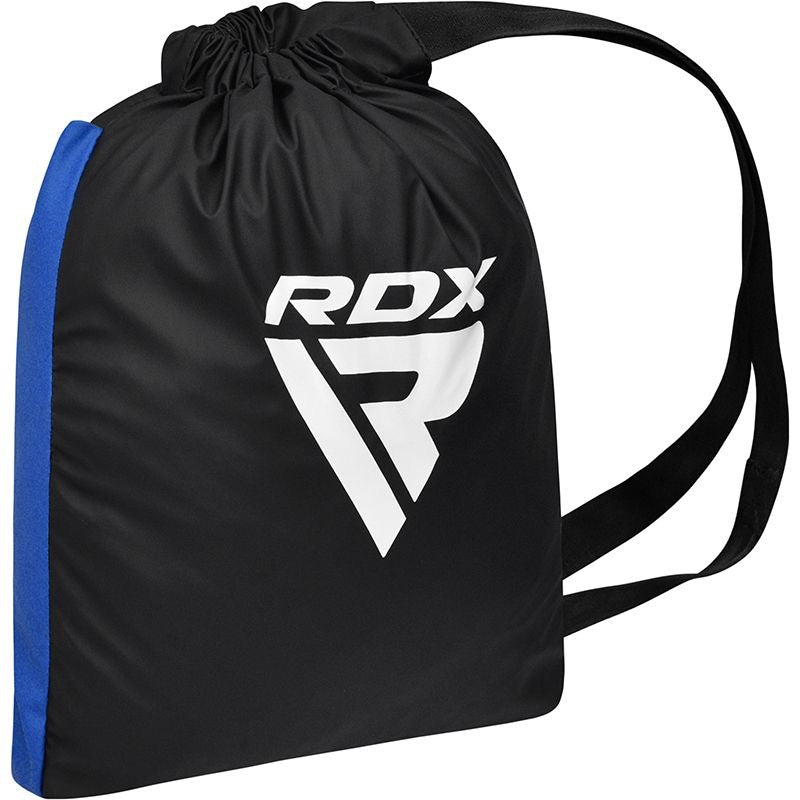 RDX Apex Boxing Head Gear with Nose Guard Blue. Protector bag.