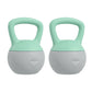 SPORTNOW Soft Kettlebell with Non-Slip Handle set of 2, 4kg/6kg/8kg/10kg