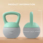 SPORTNOW Soft Kettlebell with Non-Slip Handle set of 2, 4kg/6kg/8kg/10kg