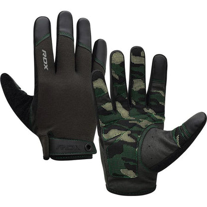 RDX T2 Weightlifting Full Finger Gym Gloves